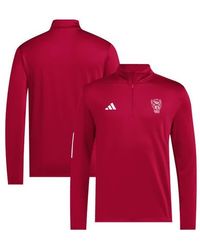 adidas - Nc State Wolfpack Strategy Half-Zip Golf Jacket - Lyst