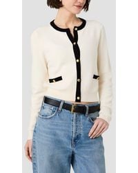 French Connection - Babysoft Contrast Cardigan - Lyst