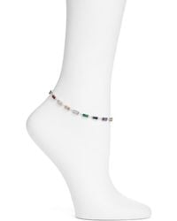 VIDAKUSH - Prism Crystal Anklet - Lyst