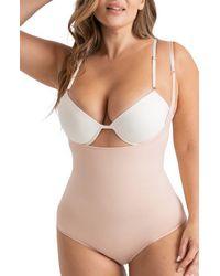 Shapermint Essentials - Open Bust Shaper Bodysuit - Lyst