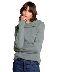 Celtic & Co. - Collared Slouch Sweater - Lyst