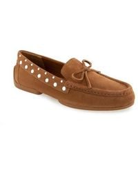 Splendid - Felipe Studded Suede Loafer - Lyst