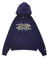 vowels - Double Scribble Hoodie - Lyst