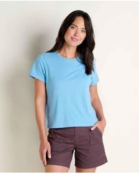 Toad & Co. - Re-Form Crew Embroidered - Lyst