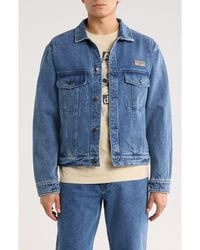 Honor The Gift - Washed Denim Trucker Jacket - Lyst