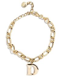 BaubleBar - Annika Initial Bracelet - Lyst