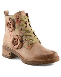 Spring Step - Martinela Combat Boot - Lyst