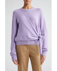 Maria McManus - Knot Organic Cotton & Recycled Cashmere Crewneck Sweater - Lyst