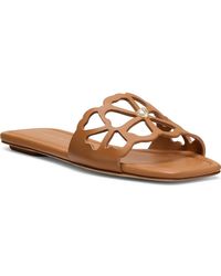 Stuart Weitzman - Jasmine Cutout Slide Sandal - Lyst