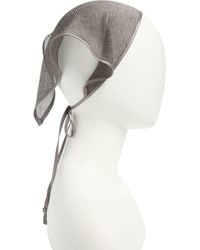 Tasha - Metallic Head Scarf - Lyst