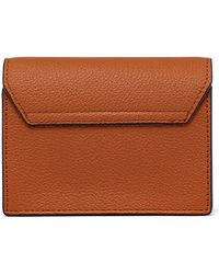 MCM - Mini Lauretos Leather Card Case - Lyst