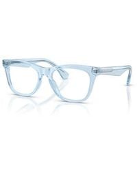 Burberry - 45Mm Square Optical Glasses - Lyst