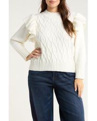 Sugarlips - Gloriana Cable Stitch Sweater - Lyst