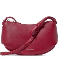 Kate Spade - Loop Pebble Leather Crossbody Bag - Lyst