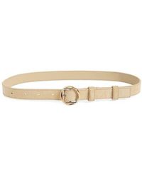 Jacquemus - La Ceinture Salon Croc Embossed Suede Belt - Lyst