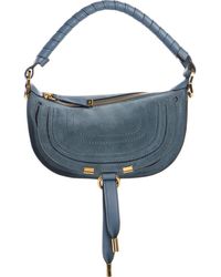 Chloé - Mini Marcie Suede Camera Shoulder Bag - Lyst