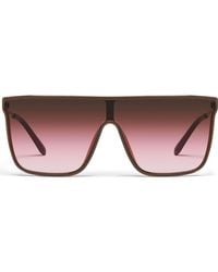 Quay - Nightfall Remixed 138Mm Shield Sunglasses - Lyst