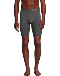 Lands' End - Longer Flex Performance Boxer Brief 3 Pack - Lyst