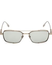 ZEGNA - 54Mm Rectangular Sunglasses - Lyst