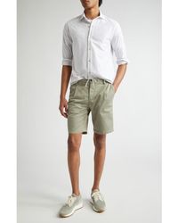 Eleventy - Stretch Cotton Bermuda Shorts - Lyst
