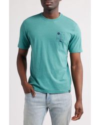 Threads For Thought - Surf Beach Soft Wash Cotton Blend Graphic T-Shirt - Lyst