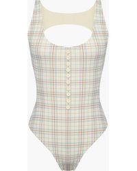 Oddli - Button One Piece - Lyst