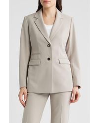 Anne Klein - Two-Button Stretch Blazer - Lyst