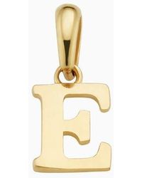 Oradina - 14K My Letter Initial Pendant Charm - Lyst
