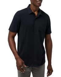 Travis Mathew - Sands Of Time Short Sleeve Stretch Button-up Shirt - Lyst