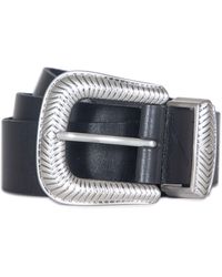 AllSaints - Western Leather Belt - Lyst