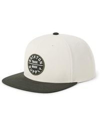 Brixton - Oath Iii Snapback Baseball Cap - Lyst