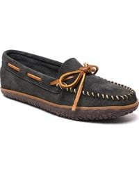 Minnetonka - Tie Tread Slipper - Lyst