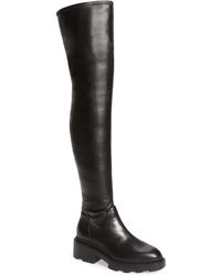 ash over the knee sneaker boots
