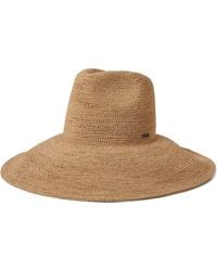 Brixton - Helena Packable Straw Sun Hat - Lyst