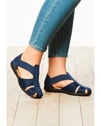 Comfortview - The Cheryl Stretch Neoprene Flat - Lyst