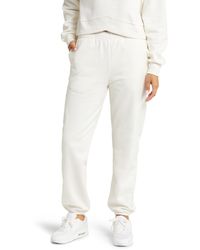 Beyond Yoga - On The Go Cotton Blend joggers - Lyst