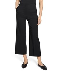 Theory - Clean Terena Wide Leg Crop Pants - Lyst