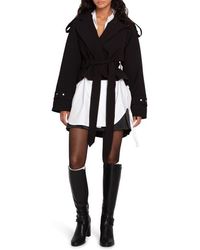 Belle & Bloom - Fast Car Crop Trench Coat - Lyst