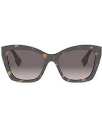 Fendi - Lettering 55Mm Gradient Square Sunglasses - Lyst