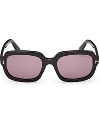 Tom Ford - Lana 53Mm Rectangular Sunglasses - Lyst