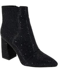 BCBGeneration - Briel Embellished Pointed Toe Bootie - Lyst