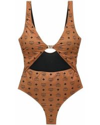 MCM - Monogram Print Swimsuit - Lyst
