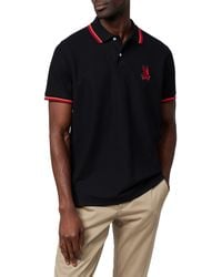 Psycho Bunny - Apple Valley Tipped Piqué Polo - Lyst