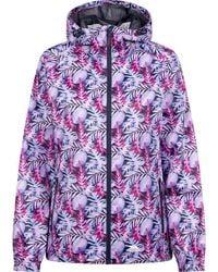 Trespass - Indulge Foliage Print Packaway Jacket - Lyst