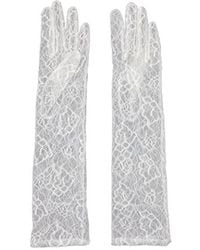 Agnelle - Mid Length Lace Gloves - Lyst