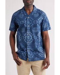 Pendleton - Geo Pattern Cotton Camp Shirt - Lyst