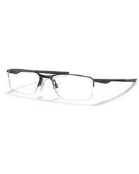 Oakley - 54Mm Rectangle Optical Glasses - Lyst