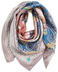 Henna & Hijabs - Silk Twill Square Headscarf - Lyst