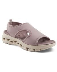 Flexus by Spring Step - Guzman Ankle Strap Platform Wedge Sandal - Lyst