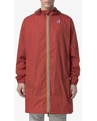 K-Way - Le Vrai 4.0 Eiffel East Water Repellent Raincoat - Lyst